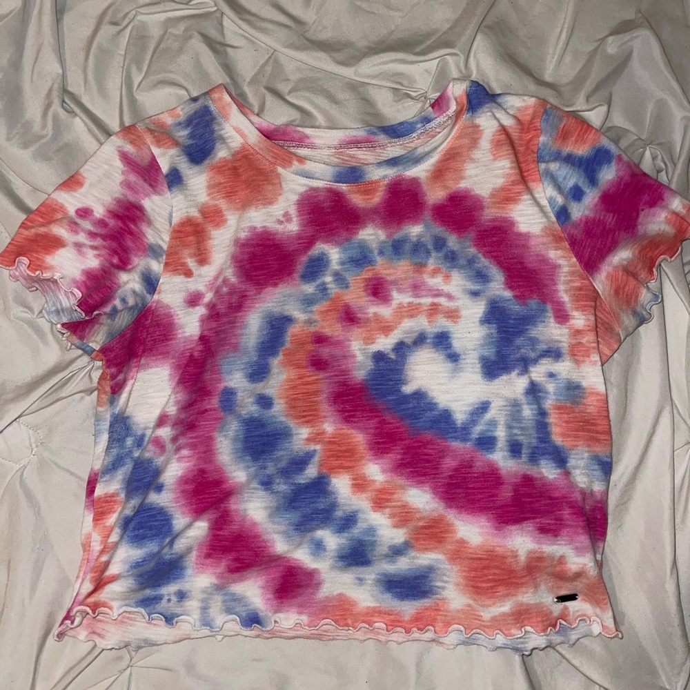 Tie-dye crop top